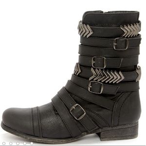 Madden Girl Georgie Buckle Boots
